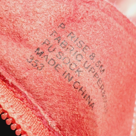 Steve Madden Rise Wedge Heel Espadrille T Strap Red Fabric Heels i850 - Picture 10 of 13